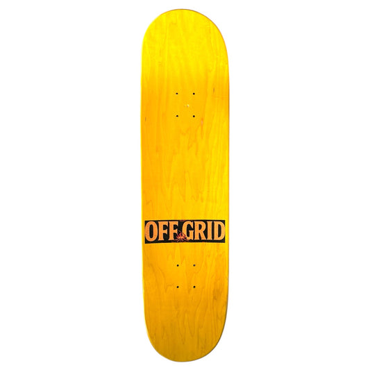 Off Grid - Campfire Skateboard Deck