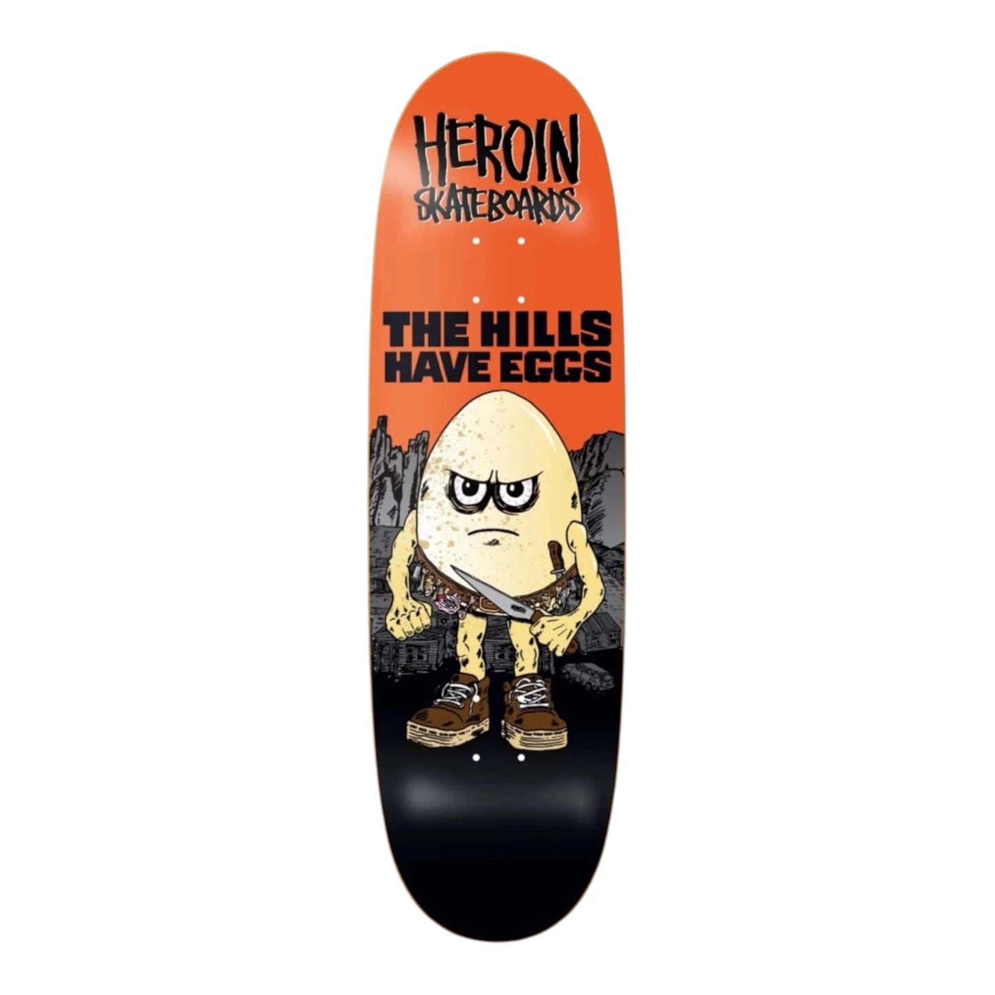 HEROIN TEAM HILLS HAVE EGGS SHAPED DECK 9.5