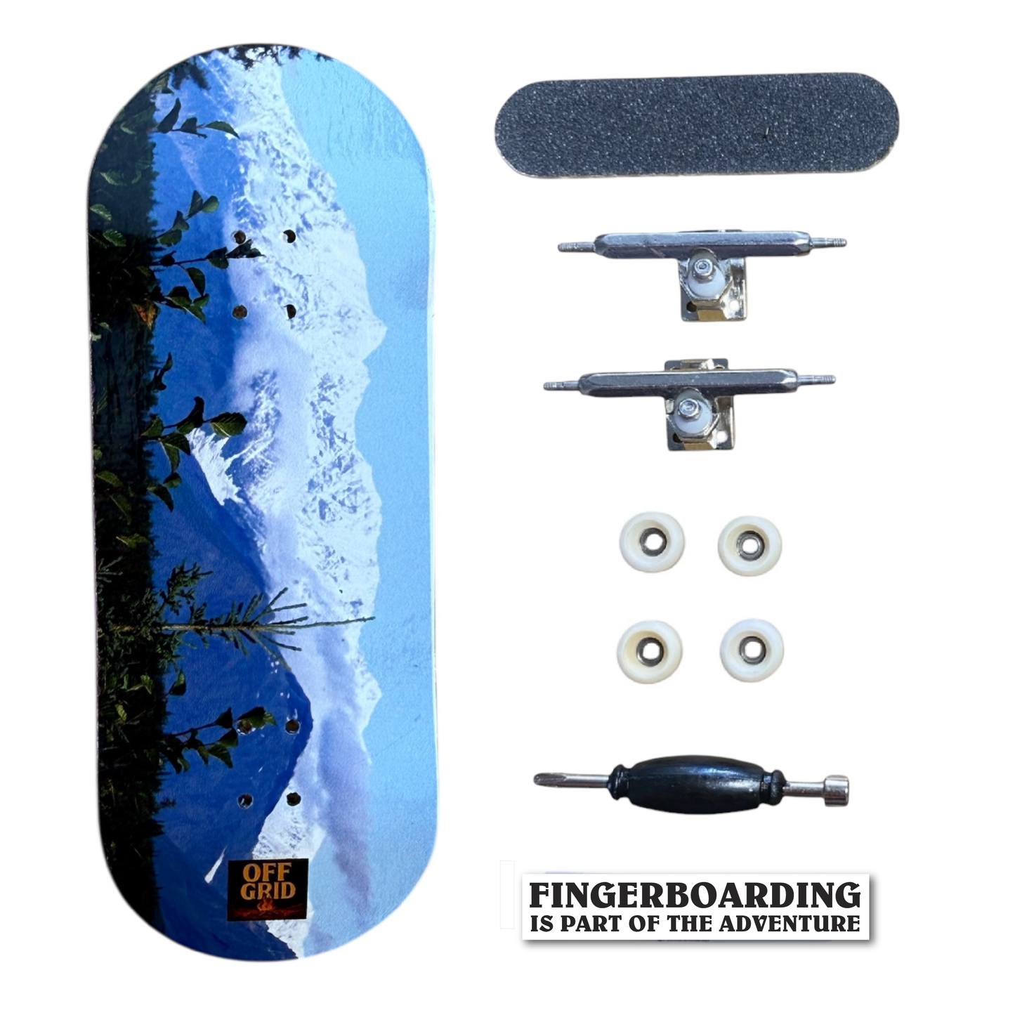 Off Grid "Denali" Fingerboard Complete