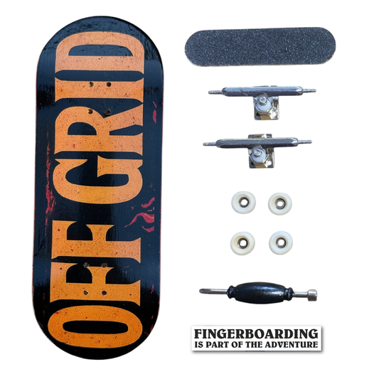 Off Grid Campfire Fingerboard Complete