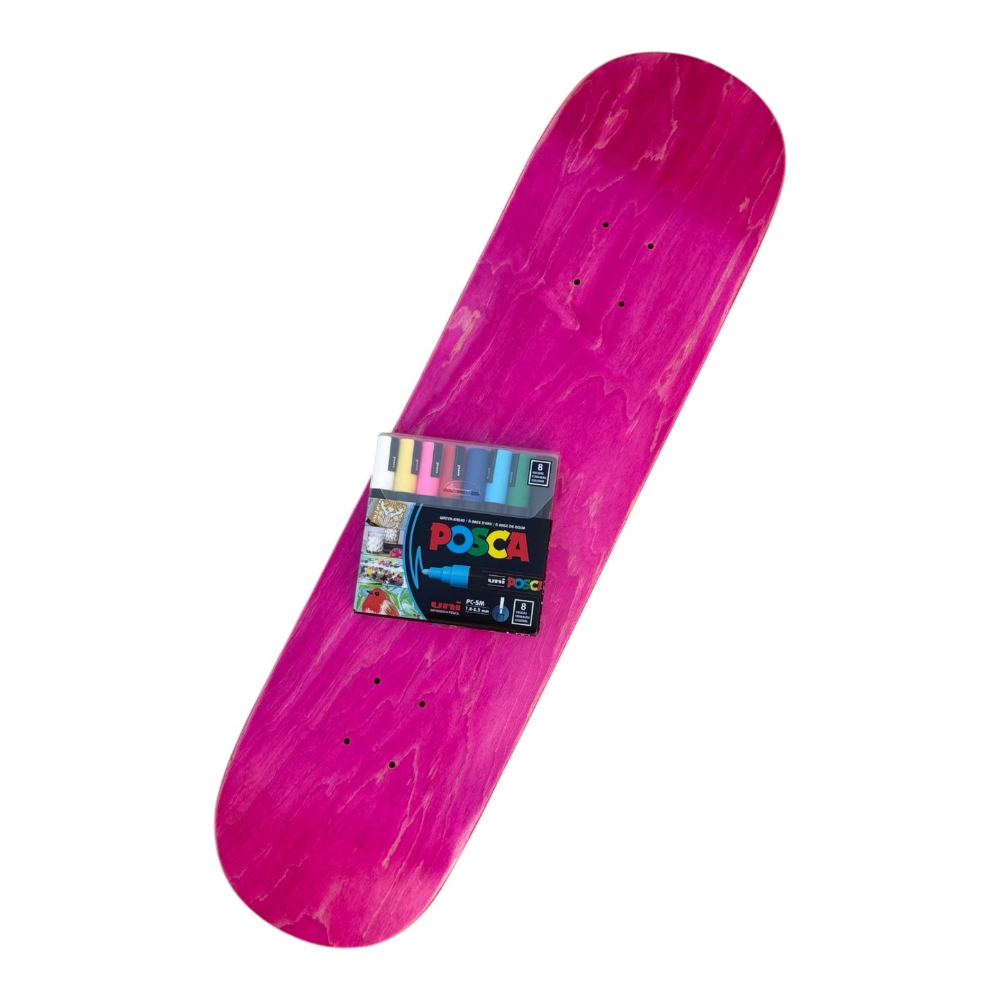 Posca Paint Marker Set & Blank Deck Bundle